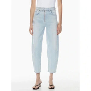 NWT Citizens of Humanity Calista High Rise Wide Leg Jeans Denim in Sprit Blue